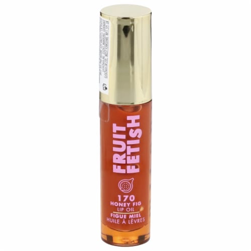 Milani Fruit Fetish Lip Oil Instant Hydration & Glossy Shine 170 Honey Fig Perspective: front