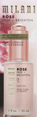 Milani Prep+Brighten Rose Face Oil Perspective: front
