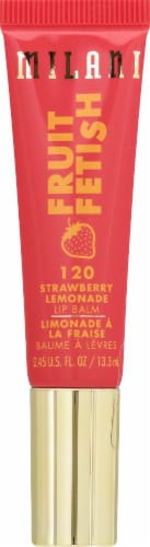 Milani Fruit Fetish 120 Strawberry Lemonade Lip Balm Perspective: front