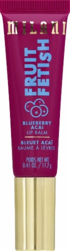 Milani Fruit Fetish Blueberry Acai Lip Balm Perspective: front