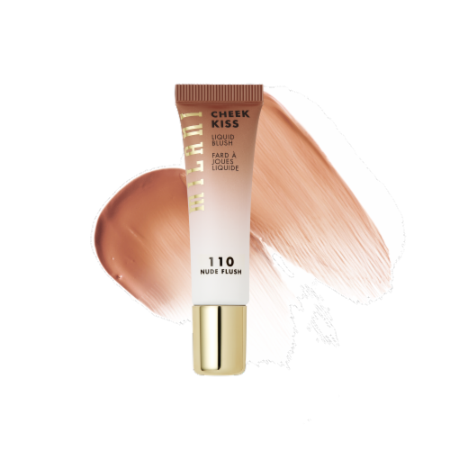 Milani Cheek Kiss Liquid Blush 110 Nude Flush Perspective: front