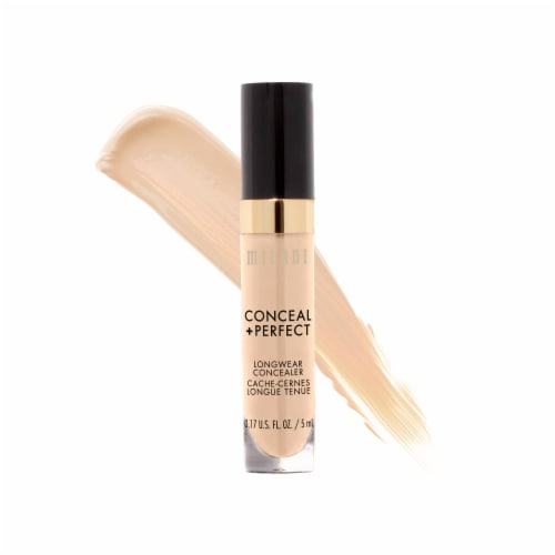 Milani Conceal + Perfect Longwear Concealer 12 Hours of Wear 115 Light Nude Perspective: front