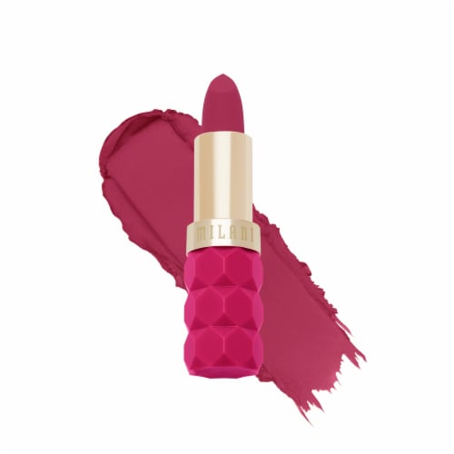 Milani Color Fetish Matte Lipstick Moisturizing Longwear Formula 330 Blossom Perspective: front