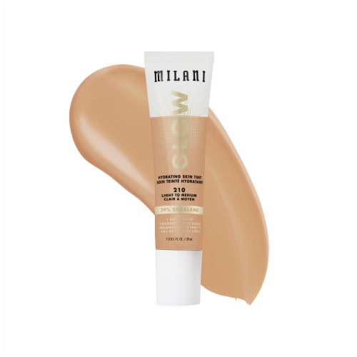 Milani Glow 210 Light to Medium Hydrating Skin Tint Perspective: front