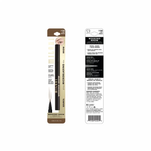 Milani Weekend Brow Eyebrow Tint Longwear 120 Soft Brown Perspective: front