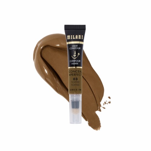 Milani Conceal + Perfect Liquid Contour Lightweight & Blendable 03 Toffee Perspective: front