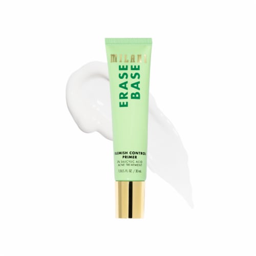 Milani Erase Base Blemish Control Face Primer Transparent Perspective: front