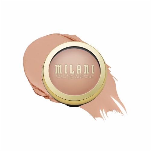 Milani Conceal + Perfect Smooth Finish Cream to Powder Foundation 16 Hour Wear 220 Creamy Natural Perspective: front