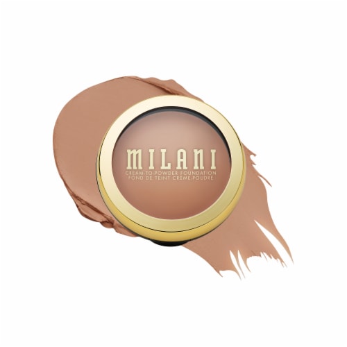 Milani Conceal + Perfect Smooth Finish Cream to Powder Foundation 16 Hour Wear 255 Sand Perspective: front