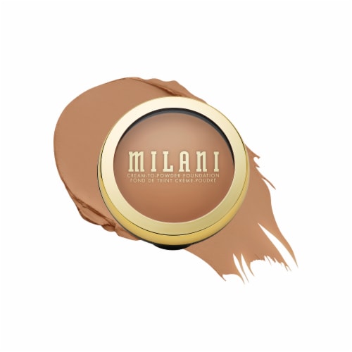 Milani Conceal + Perfect Smooth Finish Cream to Powder Foundation 16 Hour Wear 270 Tan Perspective: front