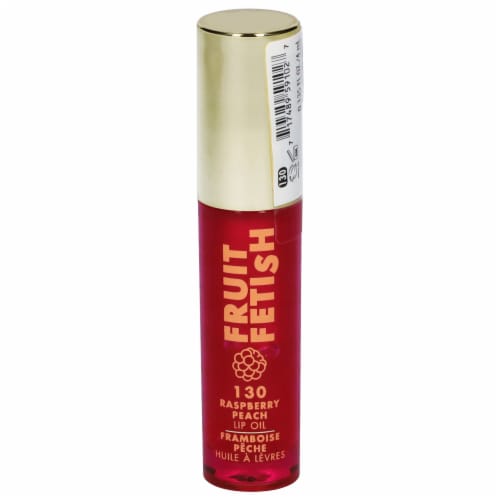 Milani Fruit Fetish 130 Raspberry Peach Lip Oil Perspective: front