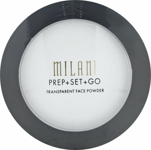Milani Prep Set and Go Transparent Face Powder Perspective: front