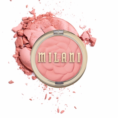 Milani Rose Powder Blush Matte 08 Tea Rose Perspective: front