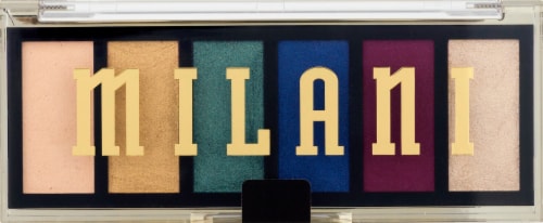 Milani Most Wanted Jewel Heist Eyeshadow Palette Perspective: front
