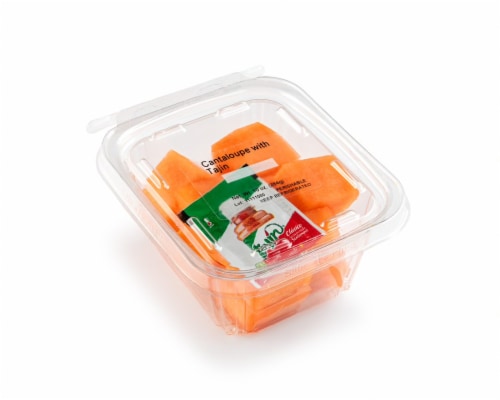 Del Monte Cantaloupe Chunks with Tajin Perspective: front