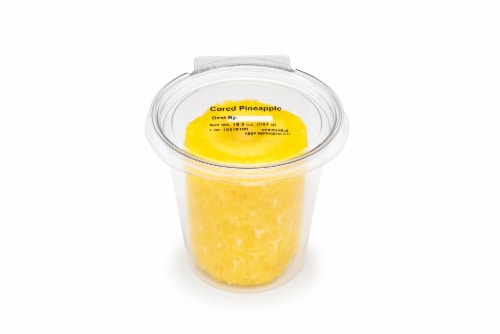 Yellow Large Plastic Storage Bin, 1 - King Soopers