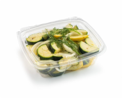 Del Monte Fresh Seasoned Squash Onion and Dill Perspective: front