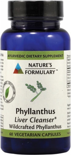Nature's Formulary  Phyllanthus Perspective: front