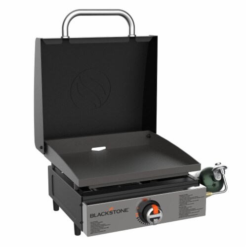 Blackstone® Table Top Griddle With Hood Perspective: front