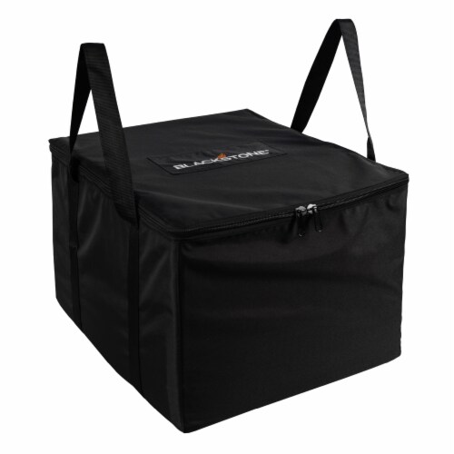 North Atlantic N6V-5486 17 ft. Portable BBQ Grill Carry Bag - Tabletop with Hood Perspective: front