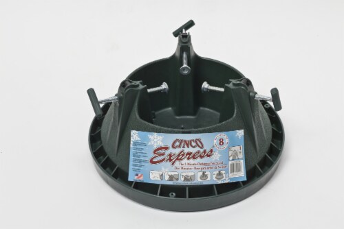 Cinco Express 8-Foot Christmas Tree Stand Perspective: front