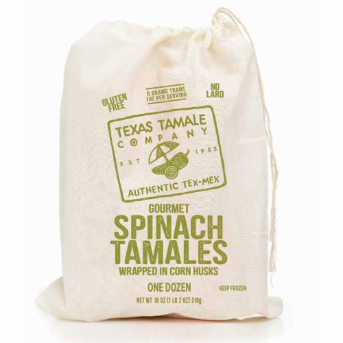 Texas Tamale Company Spinach Tamales Perspective: front