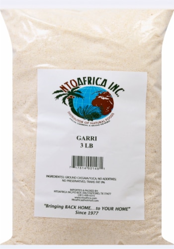 Ntoafrica Ground Garri Flour Perspective: front