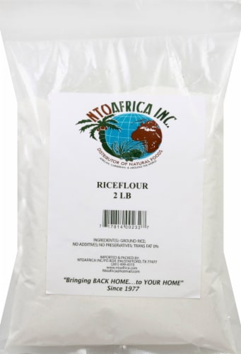 Ntoafrica Rice Flour Bag Perspective: front