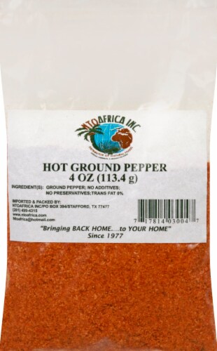 Ntoafrica Hot Ground Pepper Perspective: front