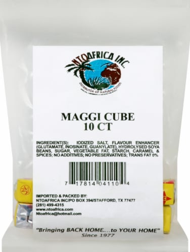 Ntoafrica Maggi Cube Seasoning Perspective: front