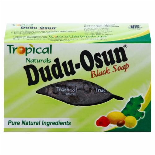 Tropical Naturals Dudu-Osun® Black Soap Perspective: front
