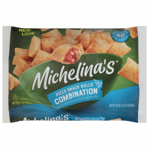 Michelina's® Zap'em's Combination Pizza Snack Rolls Perspective: front