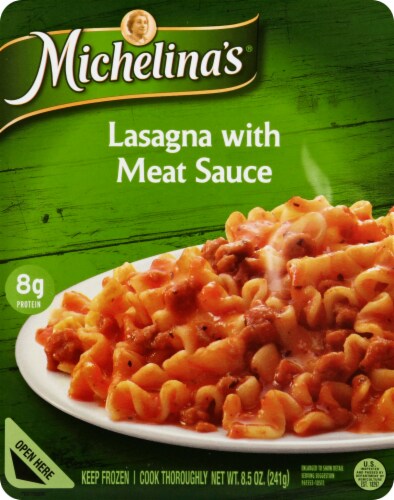 Michelina's® Lasagna with Meat Sauce Perspective: front