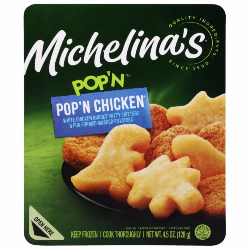Michelina's® Pop'n Chicken Frozen Meal Perspective: front