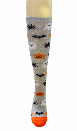 Legale Fairisle Hallowen Women's Knee High Socks Perspective: front