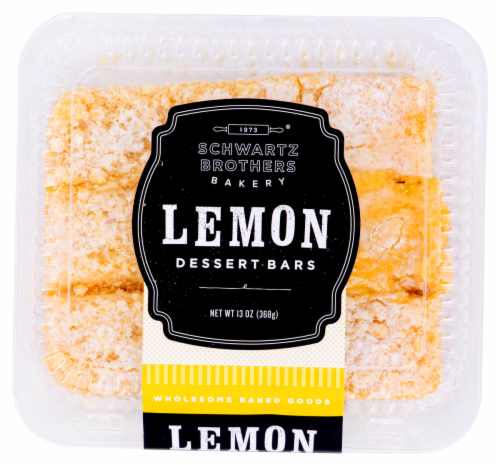Schwartz Brothers Bakery Lemon Dessert Bars Perspective: front
