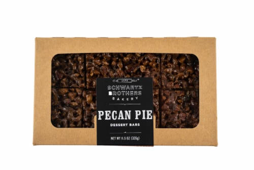 Schwartz Brothers Bakery Pecan Pie Dessert Bars Perspective: front
