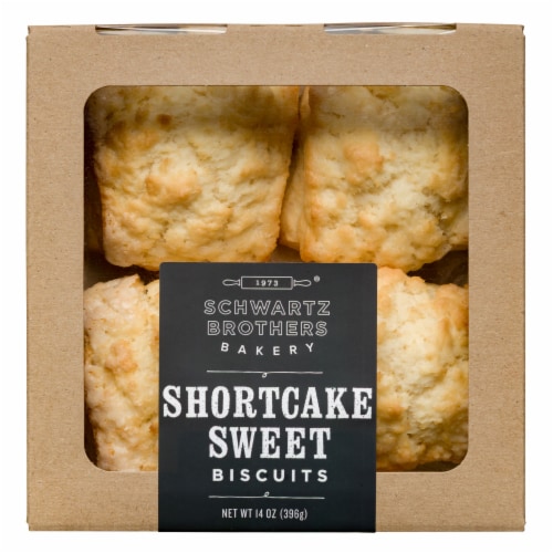 Schwartz Brothers Bakery Shortcake Sweet Biscuits Perspective: front