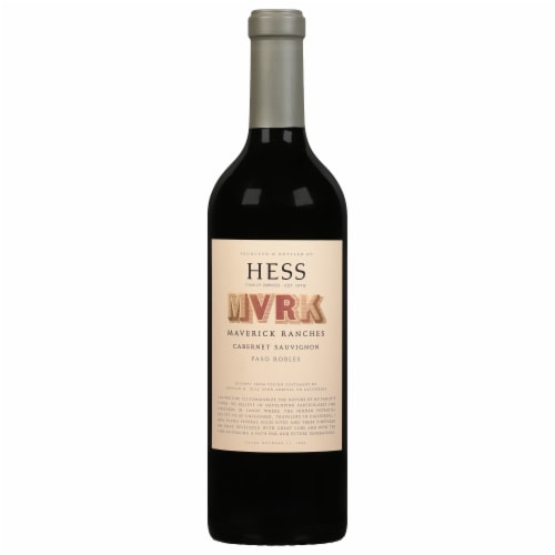 Hess Maverick Ranches MVRK Cabernet Sauvignon, Paso Robles 750ml Perspective: front