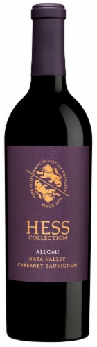 Hess Estate Allomi Cabernet Sauvignon Perspective: front