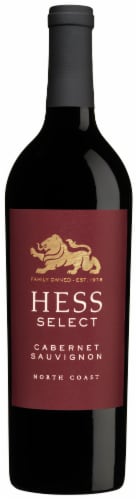 Hess Select North Coast Cabernet Sauvignon Red Wine Perspective: front