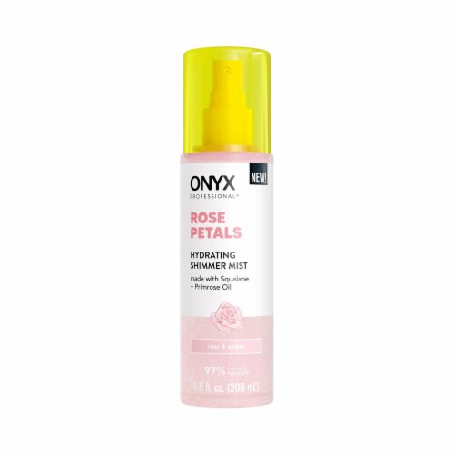 Onyx Professional® Hydrating Shimmer Mist - Rose Petals Perspective: front