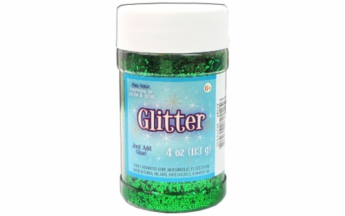 Sulyn Non Toxic Kelly Green Glitter Perspective: front