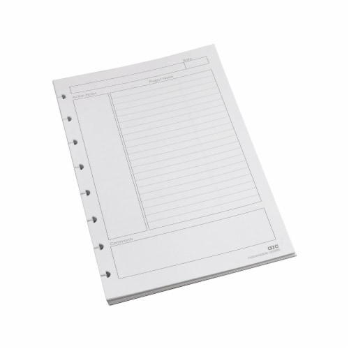 Staples Premium Arc Notebook System Refill Paper 5.5 x8.5 50 Sh