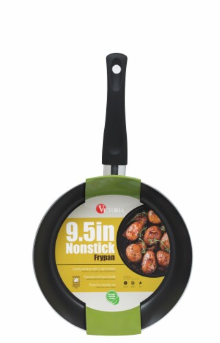 Victoria Soft Touch Handle Nonstick Fry Pan Perspective: front