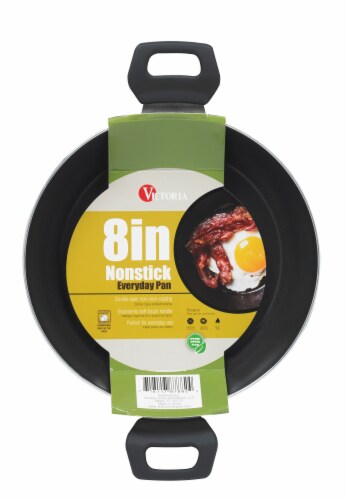 Victoria Soft Touch Handles Nonstick Everyday Pan Perspective: front
