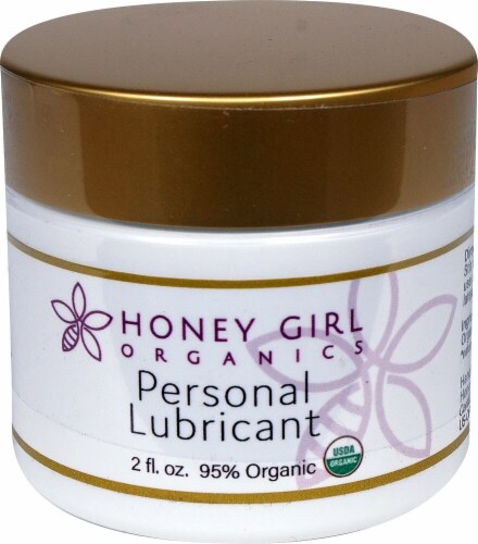Honey Girl Organics Personal Lubricant Perspective: front