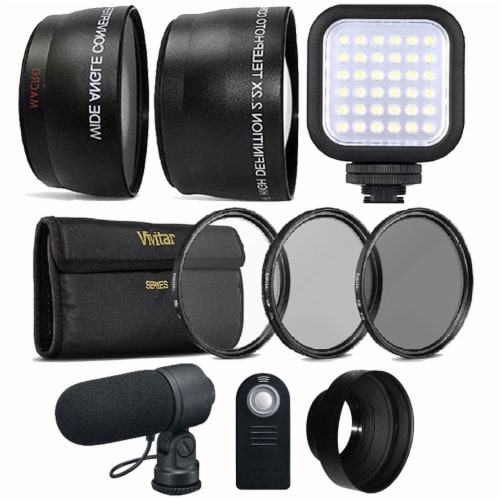 Shinkan omdrejningspunkt føderation Digital Compact Led Light With Accessory Kit For Nikon D3200, D3300, D5200,  D5300 And D5500, 1 - Ralphs