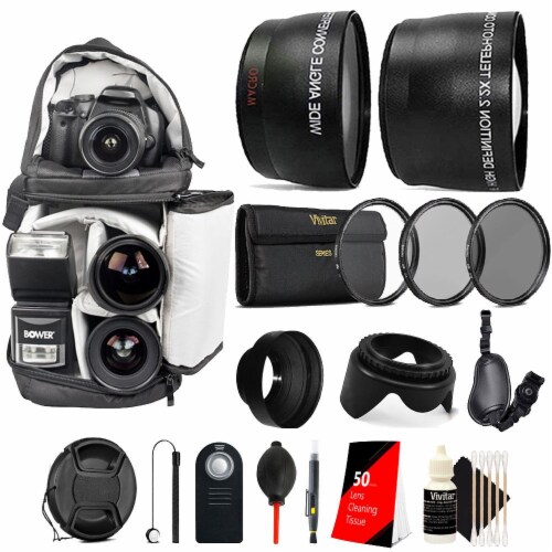 Adskille Tempel Sobriquette Complete Accessory Kit For Nikon D3300, D3200, D5500, D5300, D5200, D7100  And D7200, 1 - Dillons Food Stores