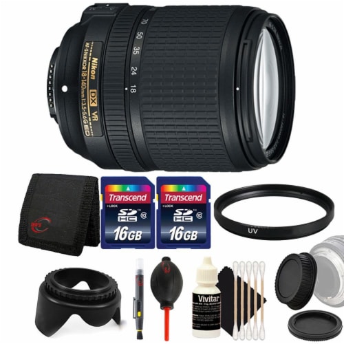 Nikon Af-s Dx Nikkor 18-140mm F/3.5-5.6g Ed Vr Lens With Accessory
